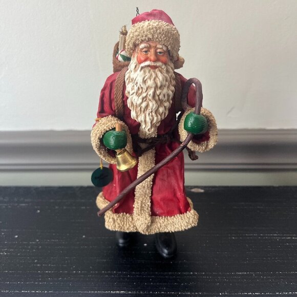 Santa Claus Christmas Clothique Possible Dreams Decorative Holiday Display 1992 - Picture 1 of 9